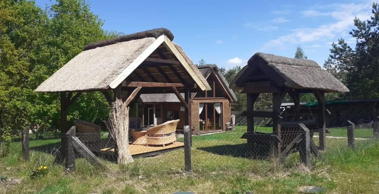 Ptasia Osada Domek Czajka 4-6 osób Gardna Wielka Exterior foto