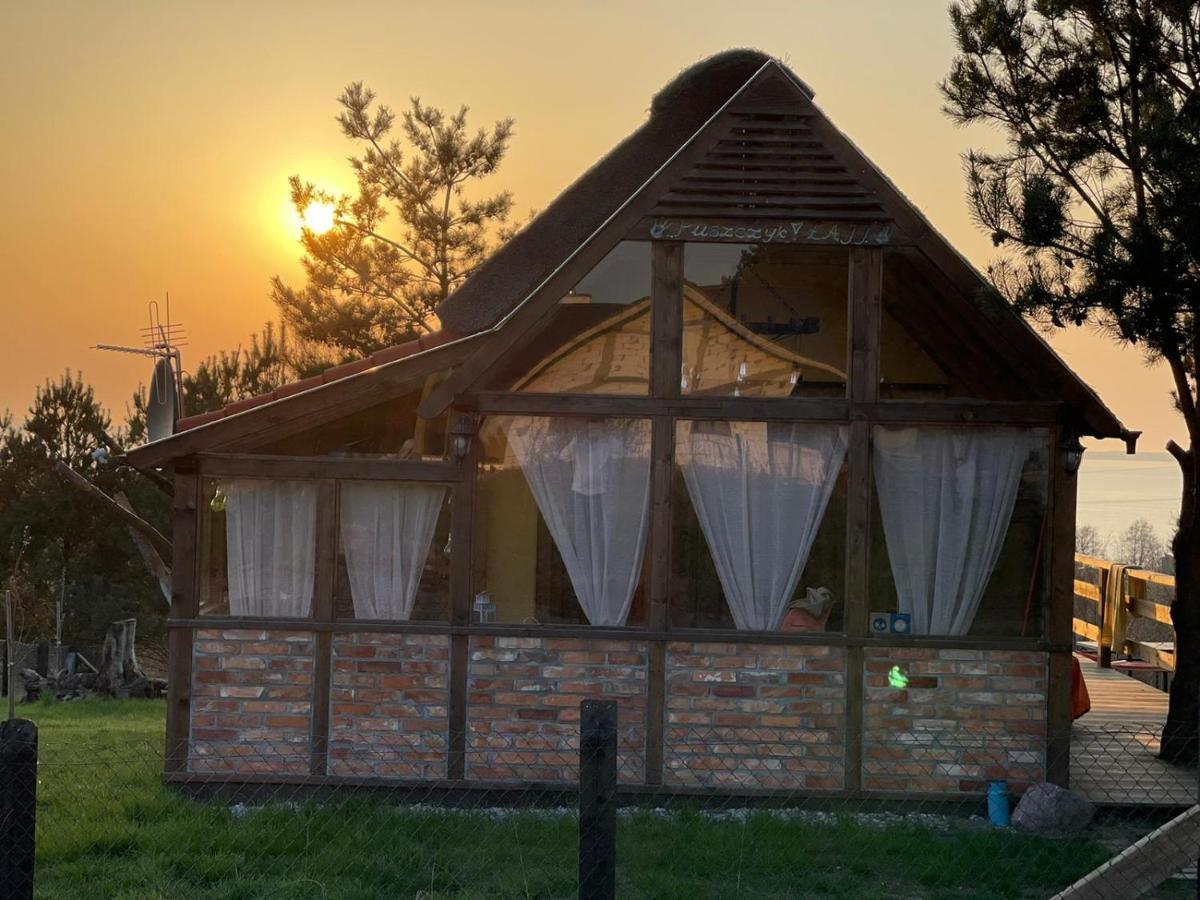 Ptasia Osada Domek Czajka 4-6 osób Gardna Wielka Exterior foto