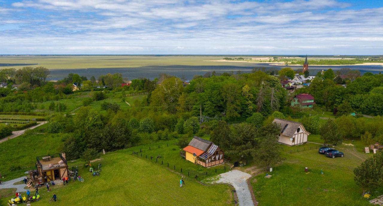 Ptasia Osada Domek Czajka 4-6 osób Gardna Wielka Exterior foto