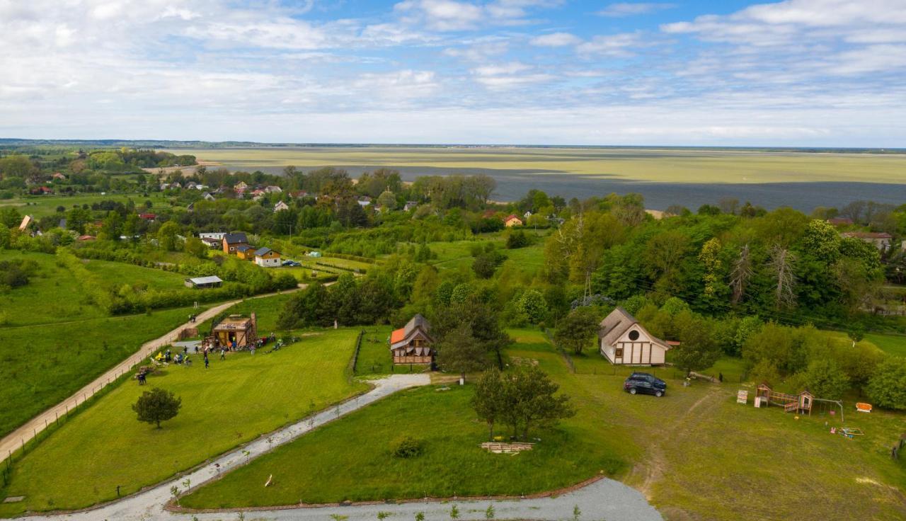 Ptasia Osada Domek Czajka 4-6 osób Gardna Wielka Exterior foto