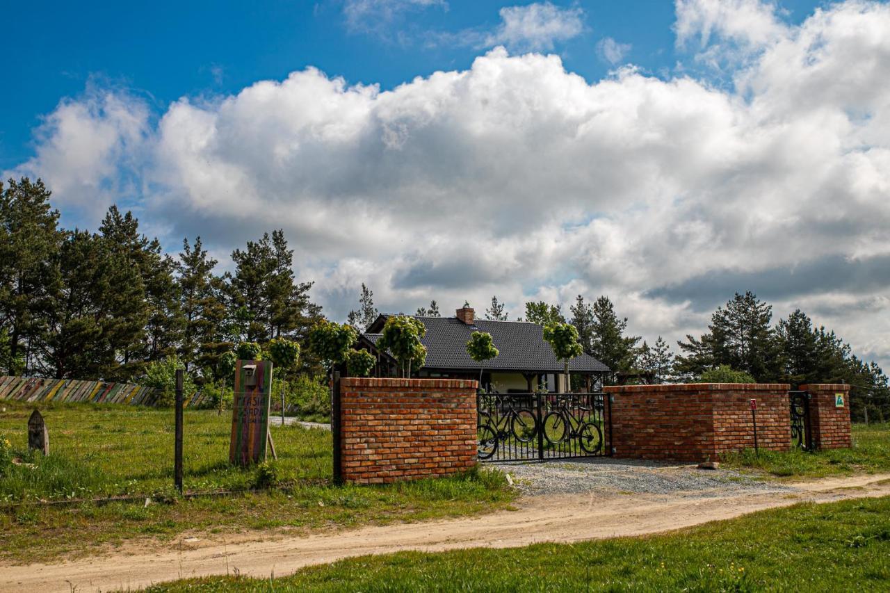 Ptasia Osada Domek Czajka 4-6 osób Gardna Wielka Exterior foto