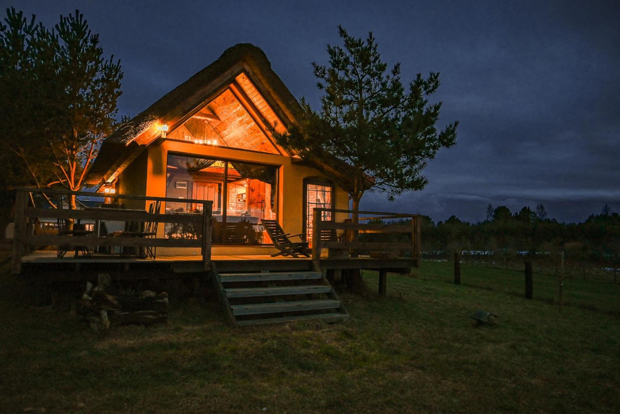Ptasia Osada Domek Czajka 4-6 osób Gardna Wielka Exterior foto