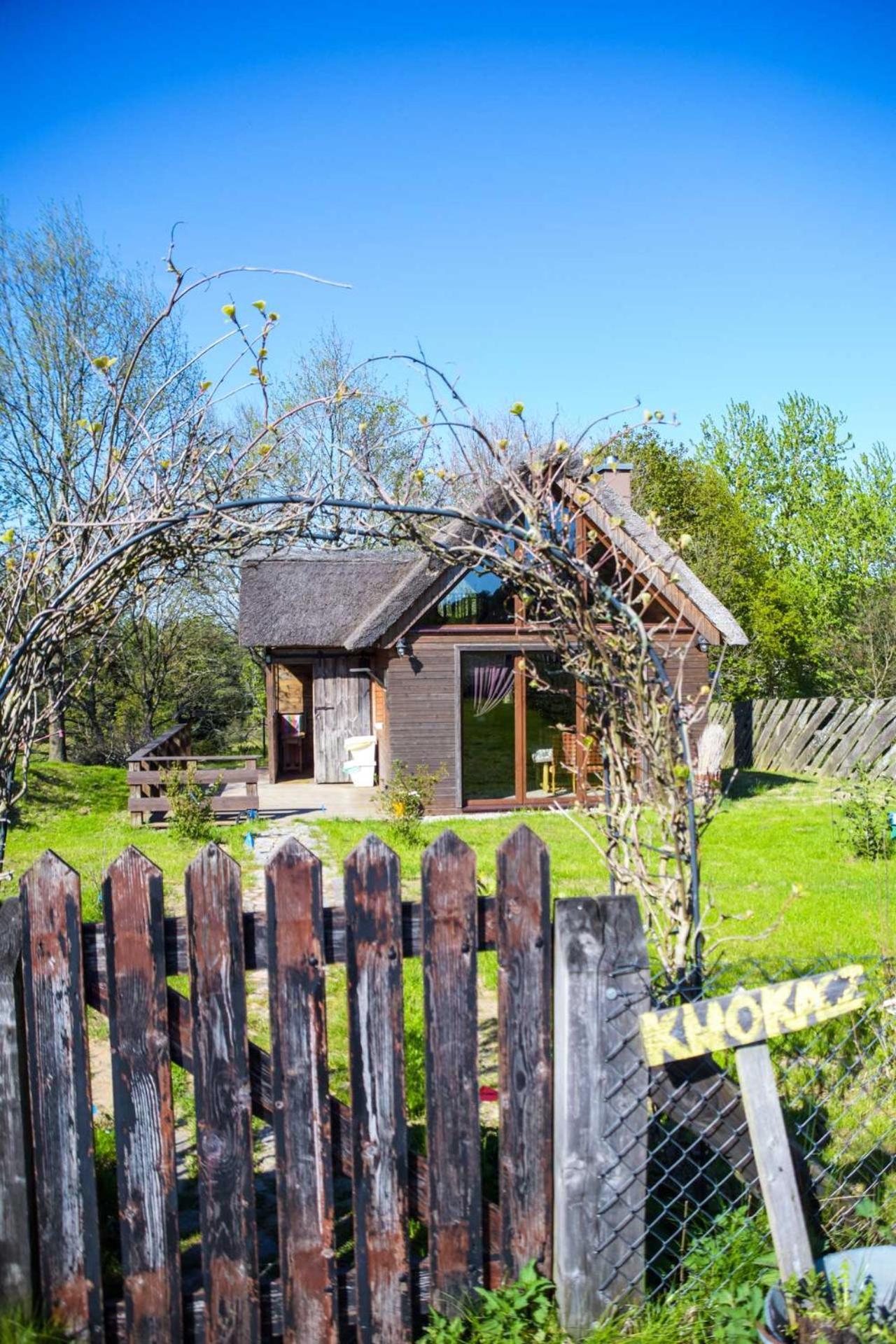 Ptasia Osada Domek Czajka 4-6 osób Gardna Wielka Exterior foto
