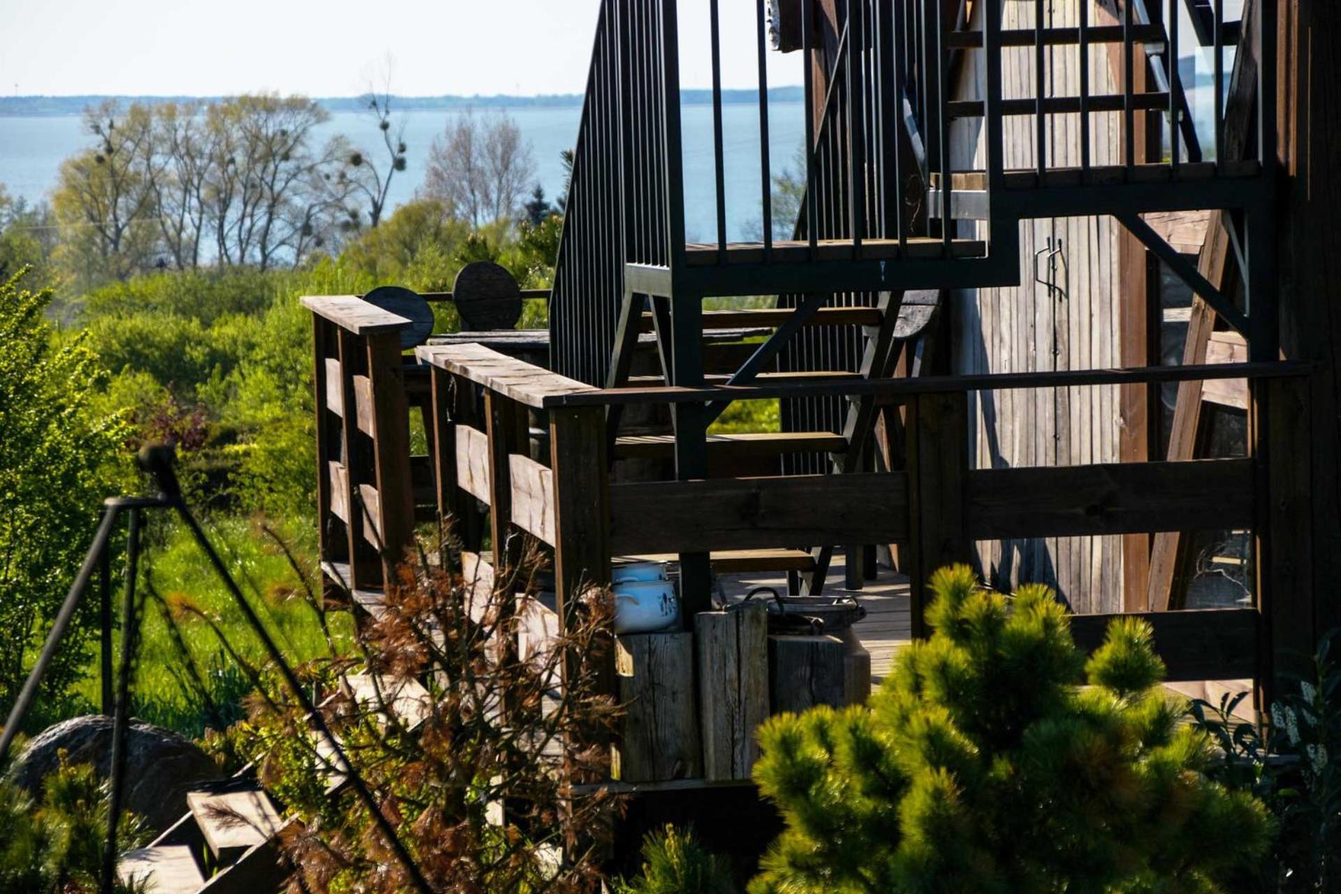 Ptasia Osada Domek Czajka 4-6 osób Gardna Wielka Exterior foto